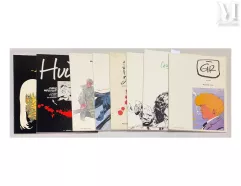 Ensemble de 8 tirages grand format publié aux Editions Jonas.-Ensemble de 8 tirages grand format publié aux Editions Jonas.-img1