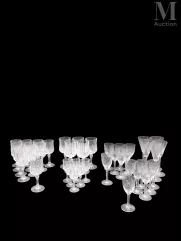 MANETTE - CRISTAL ET VERRE-Comprenant :-img1