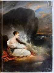 D'après Ary SCHEFFER (1795 - 1858)-La Grèce sur les ruines de Missolonghi-img1