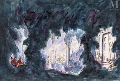 Nadia Leontievna BENOIS (Saint-Pétersbourg, 1896 - Gloucestershire, 1975)--img1