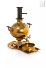 Samovar en laiton doré,--img1