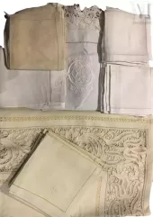 Lot de linge comprenant :--img1