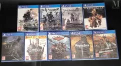 SONY PLAYSTATION 4-Ensemble de neuf jeux neuf sous blister scellés-img1