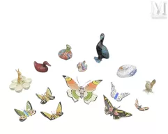 MANNETTE à thématique bibelots comprenant:--img1