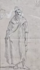 Ecole ORIENTALISTE du XIXème siècle-Un berbere-img1