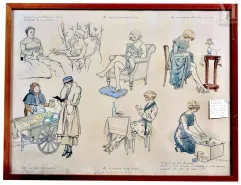 Fabien FABIANO (1883-1962)-Vie d'une femme élégante-img1