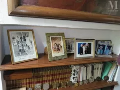 Ensemble de photos encadrées dédicacées--img1