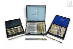 Ensemble de 24 couteaux à fruits;--img1