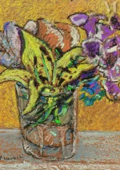 Pierre PRUVOST (Amiens, 1921 - Antibes, 2008)-Bouquet de lys-img1