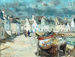 Jean RIGAUD (1912-1999)-L'ile de Sein-img1