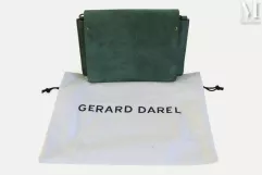 Gérard DAREL : Sac bandoulière en cuir retourné--img1