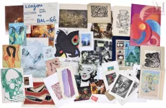 Fort lot 40 oeuvres - Ecole du XXème siècle - POST WAR / ART CONTEMPORAIN--img1