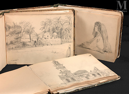 Champollion souvenir de l'expédition Franco-Toscane