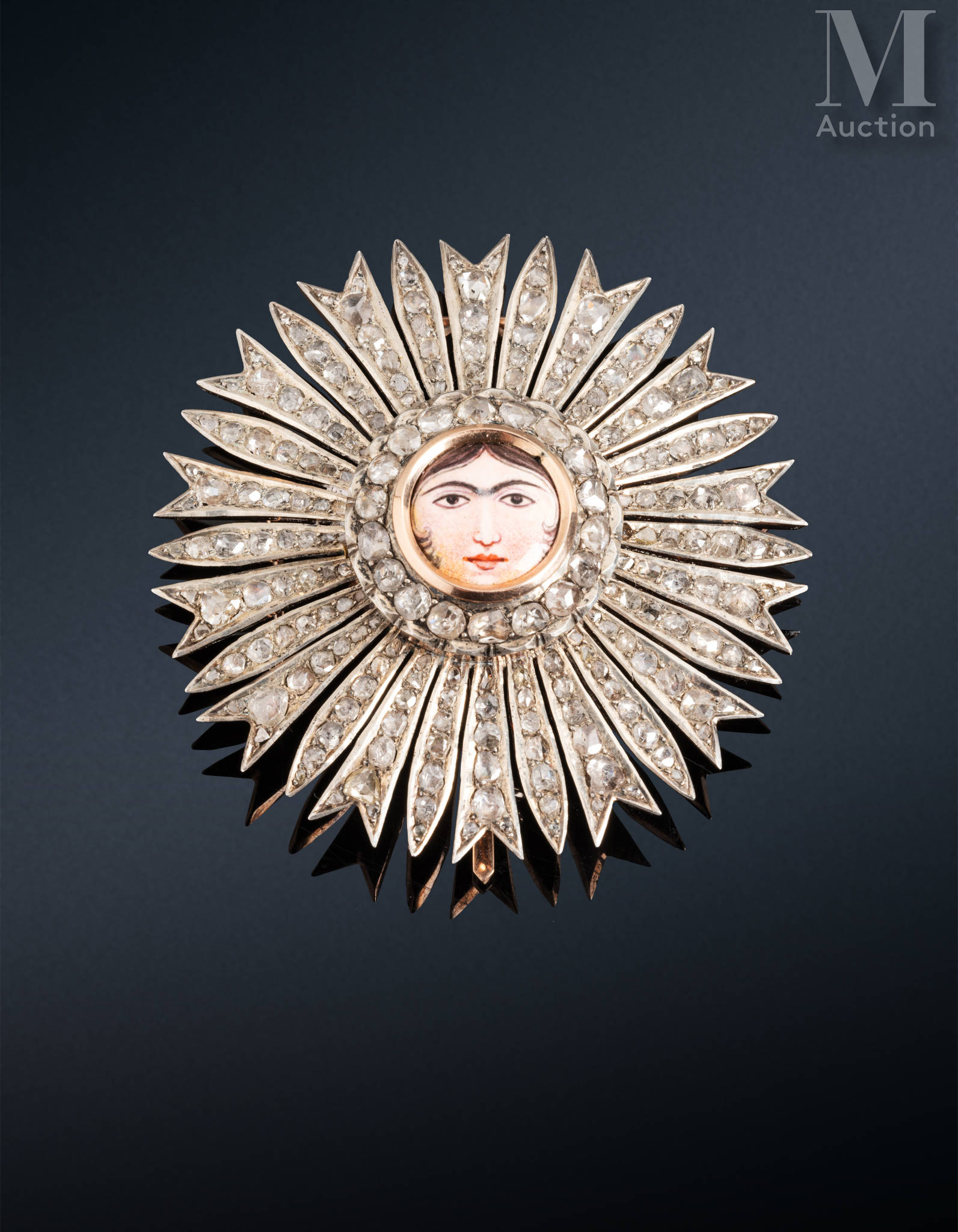 PERSE (Iran) Rare plaque de 1e classe de l’ordre