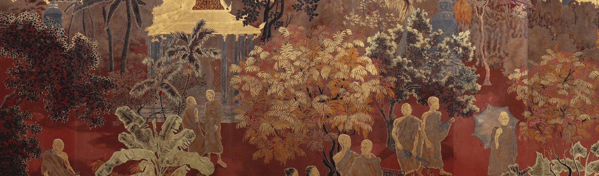 LE QUOC LOC Paravent detail