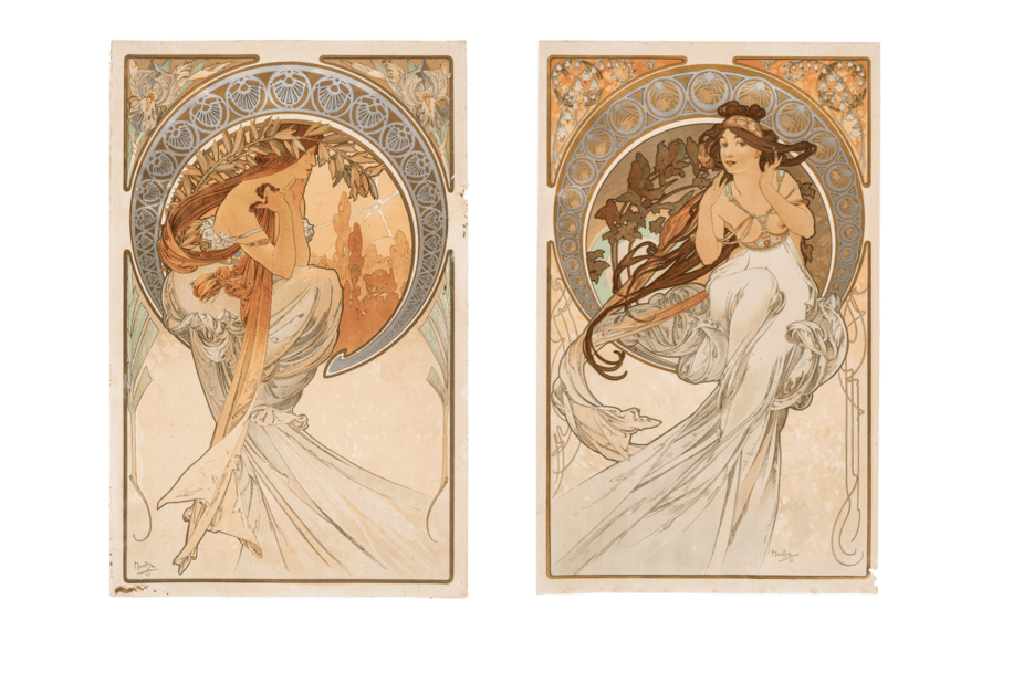 Estimation affiche Alfons Mucha cote et prix
