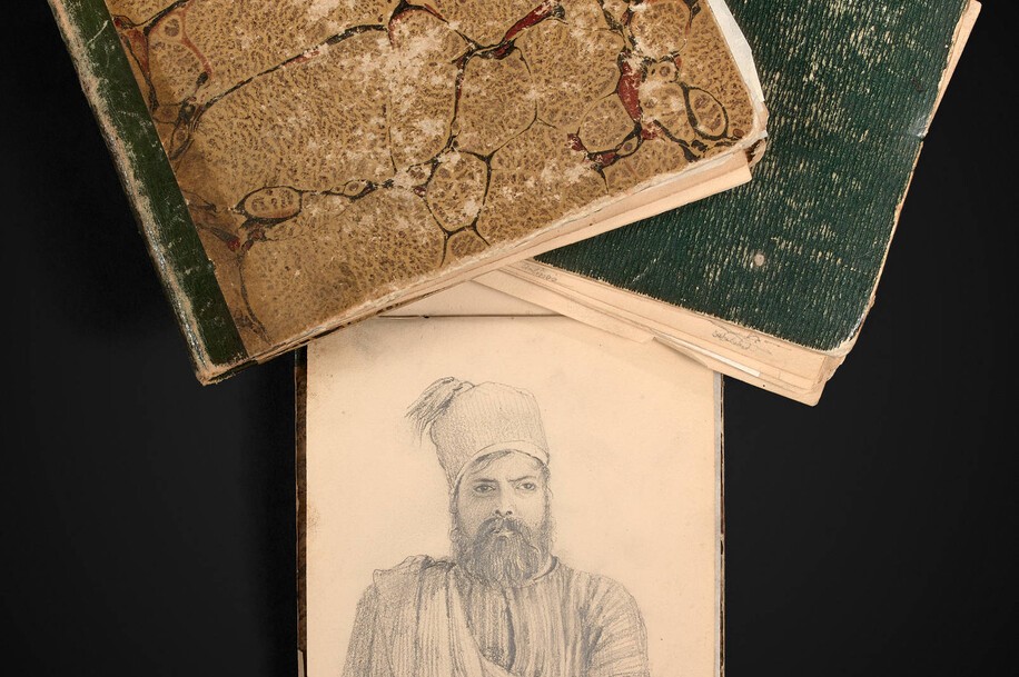 Champollion souvenir de l'expédition Franco-toscane