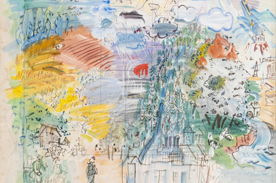 La "Fée électrique" par Raoul Dufy