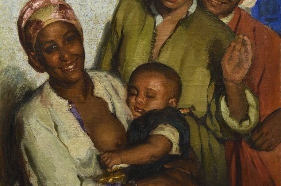 José Cruz Herrera, L'heureuse famille, Casablanca