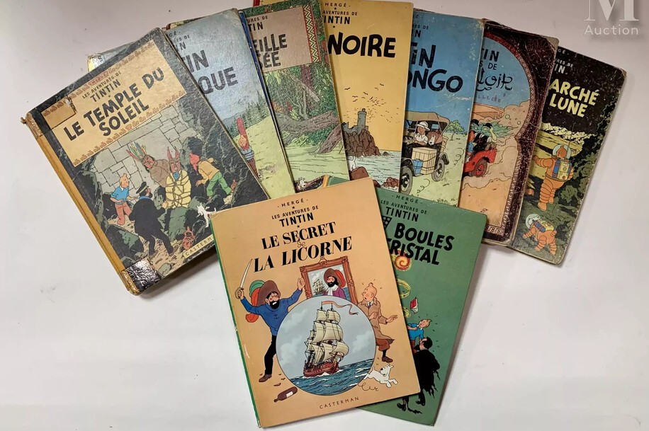 estimation dessin Hergé