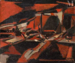 Reynold ARNOULD (1919-1980)-Pays minier Merlebuch-img1