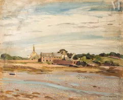 Willem VAN HASSELT (1882-1963)-Marée-basse à Bréhat-img1
