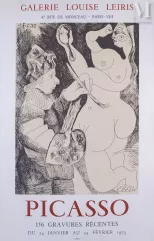 Pablo PICASSO (1881-1973), d'après-156 gravures récentes. Galerie Louise Leiris, Paris, 1973.-img1