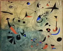 Joan MIRO (1893-1983), d'après-Constellations. L’étoile matinale.-img1