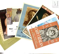 Ensemble de neuf affiches d'exposition--img1