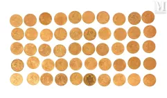 Cinquante pièces or 20 Francs--img1