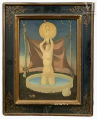 Pierre GEORGEOT (1914 - 1990)-Lot de cinq œuvres :-img1