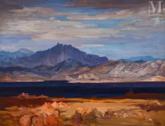 Charles FOUQUERAY (Le Mans 1869- Paris 1956)-Golfe d'Akaba-img1