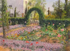 Alexandre ROUBTZOFF (Saint-Pétersbourg 1884 - Tunis 1949)-Mezembryanthemum à Hammamet-img1