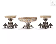 Garniture de table-Philippe-Joseph BROCARD (1831-1896) &amp; CARDEILHAC-img1