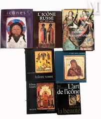 Lot des livres sur les icones--img1