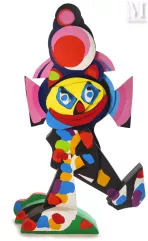 Karel APPEL (1921-2006)-Circus Series: White Clown Standing, 1978-img1