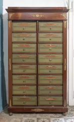 Cartonnier en acajou--img1