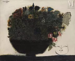 Avni ARBAS (Turquie, 1919-2003)-Le grand bouquet-img1