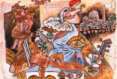 Théo TOBIASSE (Jaffa 1927- Cagnes sur Mer 2012)-Quelle est cette lumière sur les vieux murs-img1