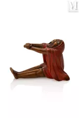 JAPON, XIXe siècle-Netsuke en bois polychromes-img1