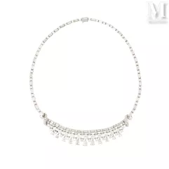 Collier draperie diamants--img1