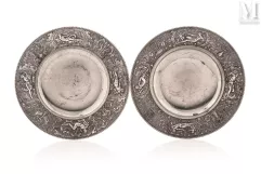 Jules BRATEAU (1844 - 1923)-"Les quatre éléments" &amp; "les quatre saisons"-img1