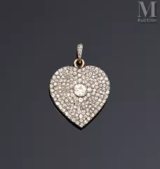 Pendentif en argent doublé d'or 56 zolotniks (583 millièmes)--img1