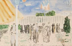 Maurice BRIANCHON (Fresnay sur Sarthe 1899- Paris 1979)-14 juillet, 1949-img1