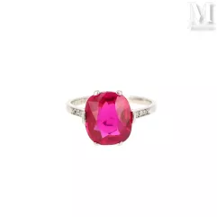 Bague rubis birman--img1