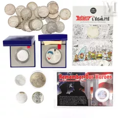 Lot de pièces en argent divers--img1