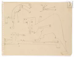 Wifredo LAM (1902-1982)-Sans titre, circa 1941-img1