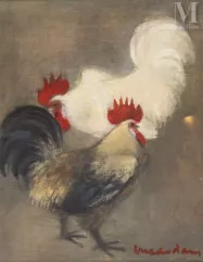 VU CAO DAM (1908-2000)-"Twee hanen-img1