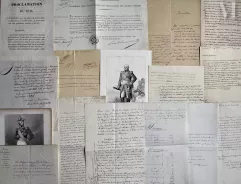 [GÉNÉRAUX &amp; MARÉCHAUX FRANÇAIS]. Ensemble de 14 documents :--img1