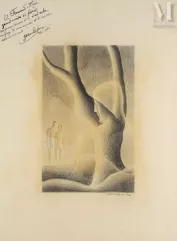 Jean LAFON (Né en 1903-?)-Composition aux personnages, 1932-img1